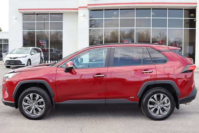 2022 Toyota RAV4 Limited Hybrid Electric AWD, Low KM!! Toyota Certified Used, Clean Carfax, Dealer Serviced, 360 Cam-1