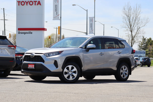 2022 Toyota RAV4 LE AWD, Clean Carfax, One Owner, Dealer Serviced, Heated Front Seats, Blind Spot Monitor-0