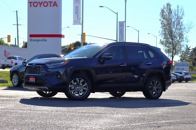 2023 Toyota RAV4 Limited Hybrid Electric AWD, Leather Heated / Ventilated Seats, Heated Steering, Sunroof, 360 Camera-0