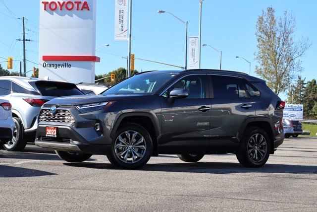 2023 Toyota RAV4 Limited Hybrid Electric AWD, Leather Heated / Ventilated Seats, Heated Steering, Sunroof, 360 Camera-0