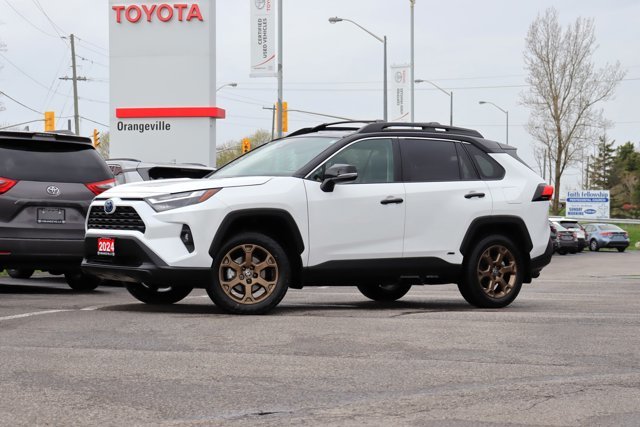 2024 Toyota RAV4 Super Low KM!! Woodland Edition AWD, Hybrid Electric, Heated Front Seats / Steering, Sunroof-0