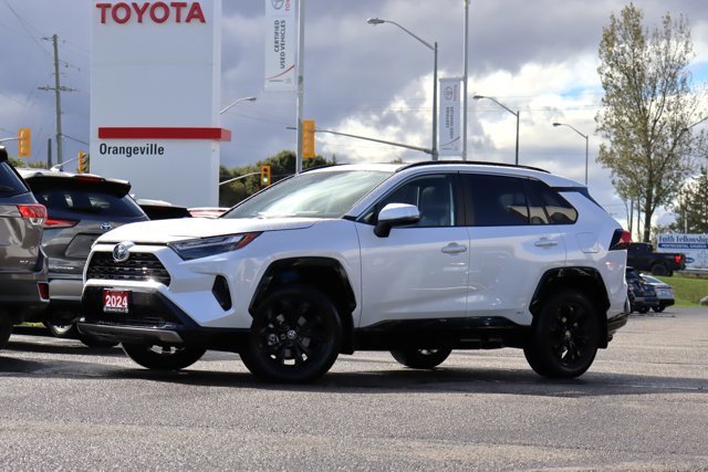 2024 Toyota RAV4 Only 150 KM!! SE Hybrid Electric AWD, Heated Seats / Steering, Sunroof, Power Tailgate, Clean Carfax-0