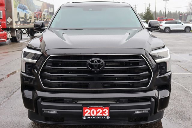 2023 Toyota Sequoia TRD Off-Road Hybrid Electric 4x4, 8 Pass, Leather Heated Seats, Sunroof, Multi-Terrain Select-4