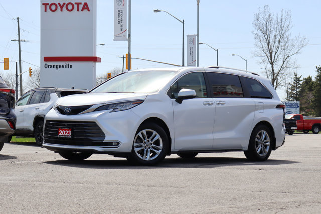 2023 Toyota Sienna Limited Hybrid Electric AWD, 7 Passengers, Leather Heated/Ventilated Seats, Rear Seat Entertainment-0