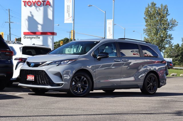 2024 Toyota Sienna LOW KM! XSE Hybrid Electric AWD Tech Pkg 7 Pass, Heated Seats, Sunroof, Nav, Rear Seat Entertainment-0