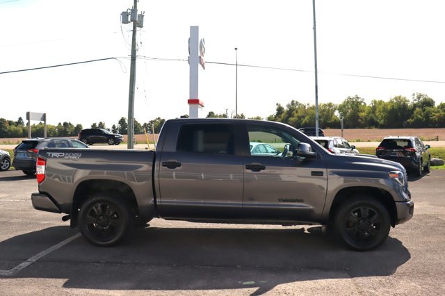 2021 Toyota Tundra TRD Sport Premium 4x4 Crewmax, Leather Heated Seats, Sunroof, Nav, Hood Scoop, Tonneau Cover-3