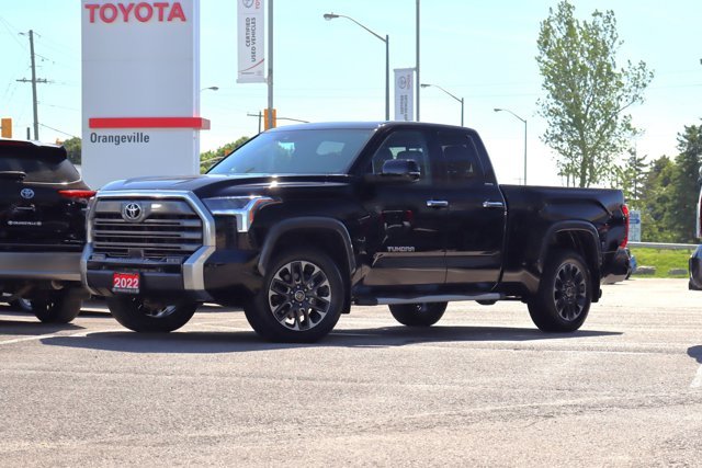 2022 Toyota Tundra Limited 4x4, Double Cab, Leather Heated / Ventilated Seats, Sunroof, Running Boards, Clean Carfax-0