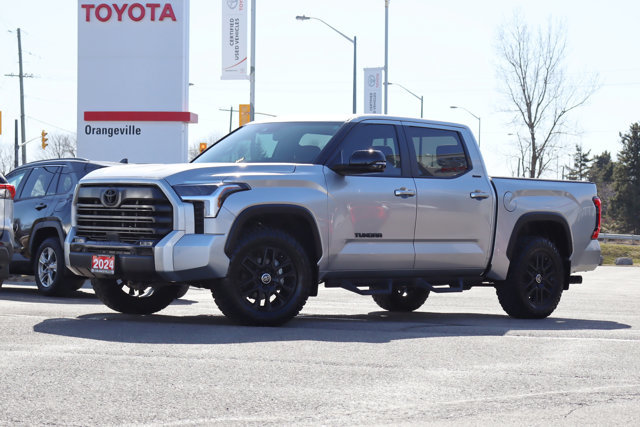 2024 Toyota Tundra Limited Nightshade 4x4 Crewmax, Low KM!! Clean Carfax, Leather Heated Seats / Steering, Pano Sunroof-0