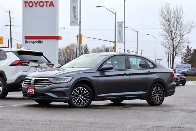 2021 Volkswagen Jetta Highline, Clean Carfax, Leather Heated Seats, Sunroof, Navigation, Android Auto, Apple Carplay-0