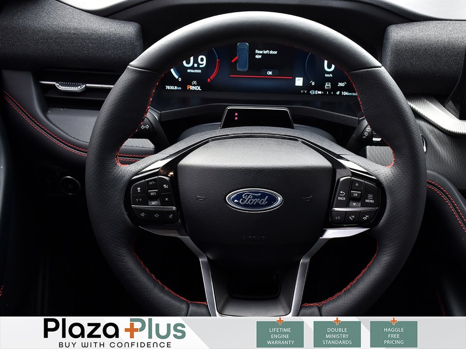 2025 Ford Explorer ST-Line 1 Owner | Clean CarFax Report | Certified |