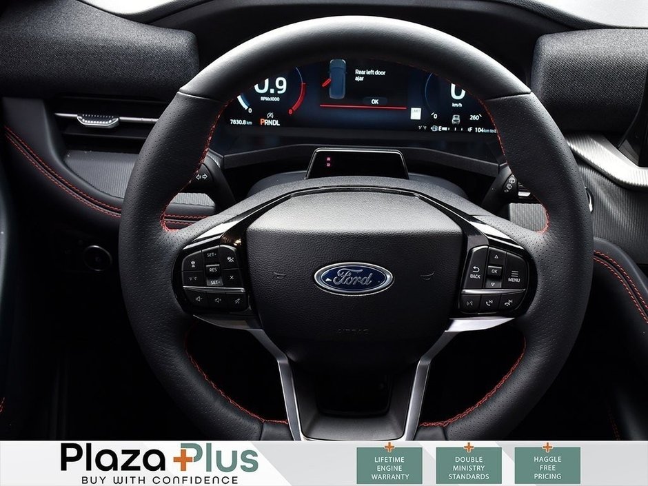 2025 Ford Explorer ST-Line 1 Owner | Clean CarFax Report | Certified |