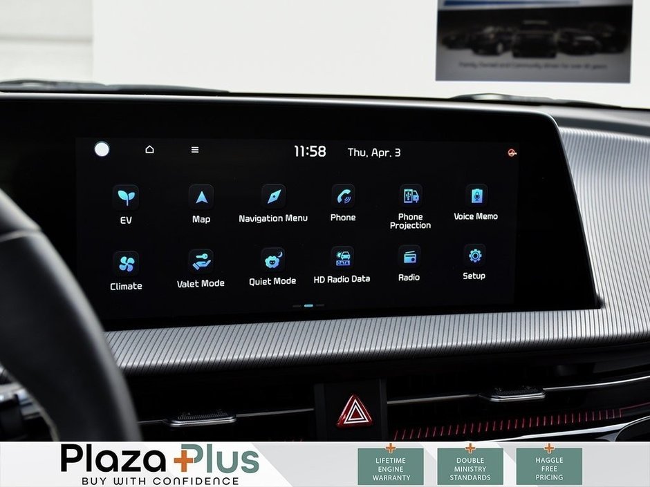 2024 Kia EV6 Land w/GT-Line Pkg 1 APPLE CARPLAY / ANDROID AUTO / HEATED SEATS