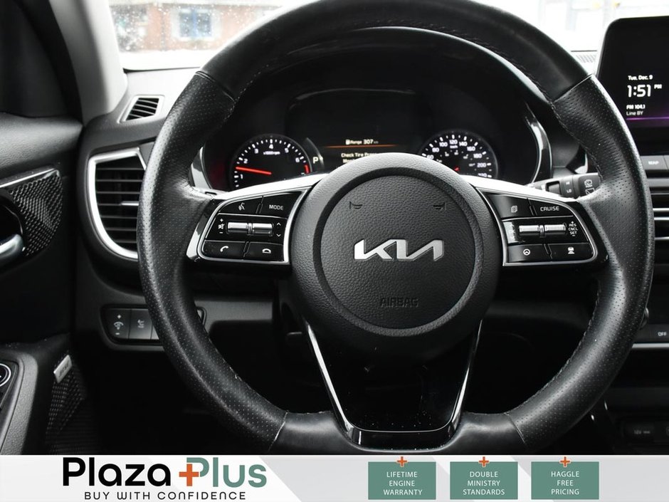 2022 Kia Seltos SX Turbo HEAD'S UP DISPLAY | LEATHER | SUNROOF