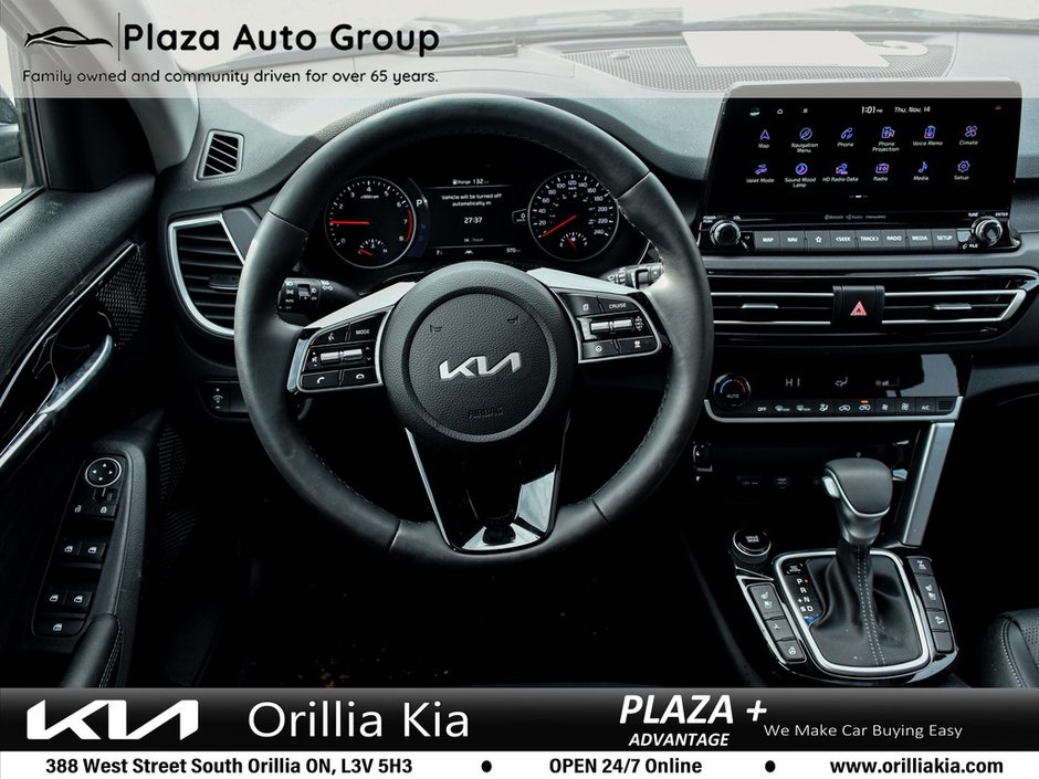 2023 Kia Seltos EX APPLE CARPLAY / ANDROID AUTO / HEATED SEATS