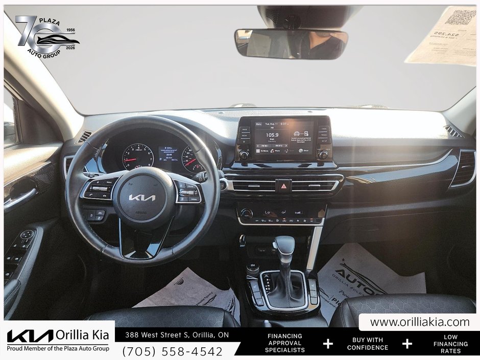 2023 Kia Seltos EX ONE OWNER | CLEAN CARFAX | FUEL SAVER
