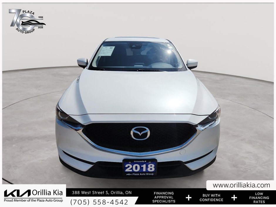 2018 Mazda CX-5 GS LOCAL TRADE | CLEAN CARFAX | LEATHER