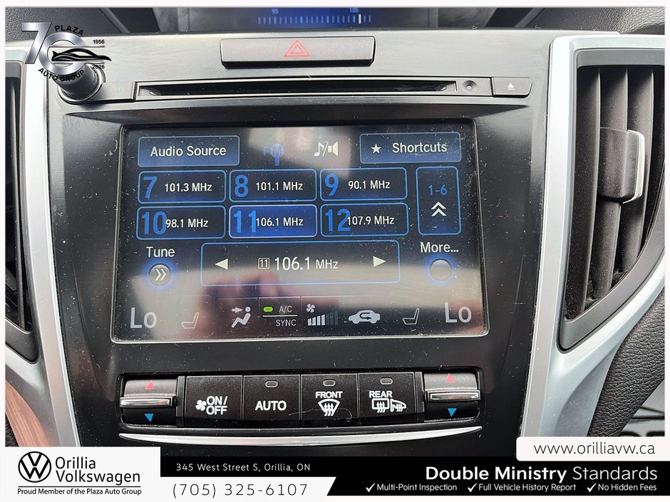 2015 Acura TLX V6 AWD New Rear Brakes! Low Km's!