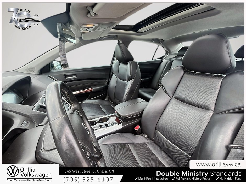 2015 Acura TLX V6 AWD New Rear Brakes! Low Km's!