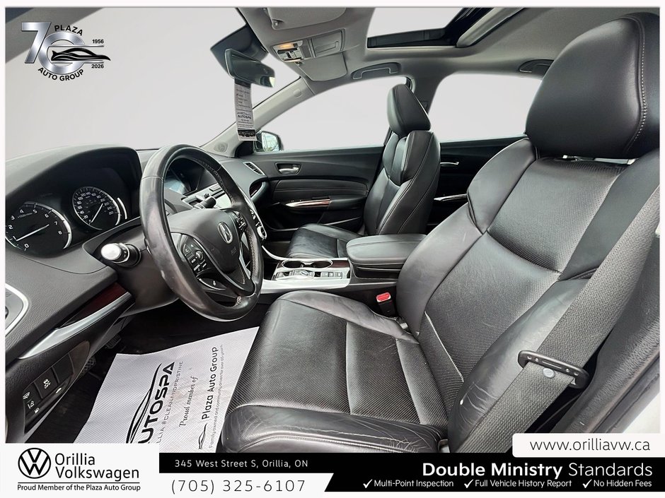 2015 Acura TLX V6 AWD New Rear Brakes! Low Km's!