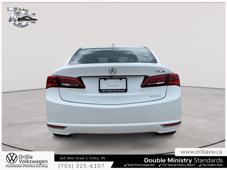 2015 Acura TLX V6 AWD New Rear Brakes! Low Km's!