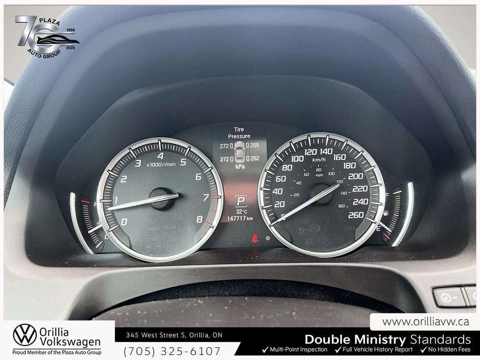 2015 Acura TLX V6 AWD New Rear Brakes! Low Km's!