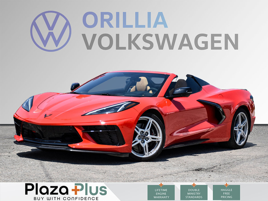 2023 Chevrolet Corvette 2LT FANTASIC CONDITION! | ONLY 2,000KM! | ONE OWNER CLEAN CARFAX | LOCALLY OWNED | POWER CONVERTIABLE