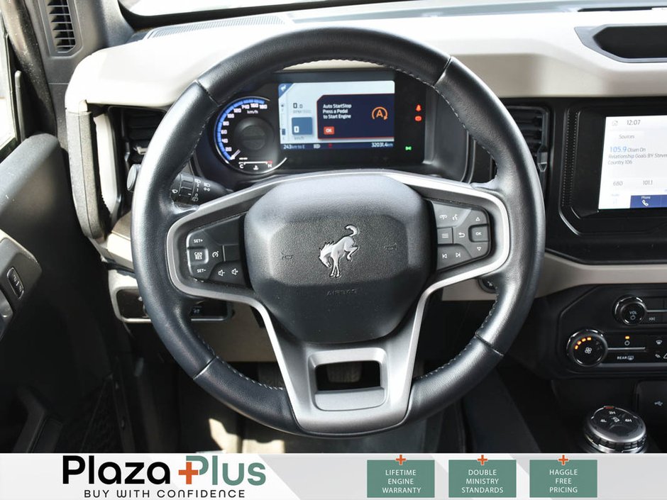2023 Ford Bronco Big Bend MANUAL TRANSMISSION | 4X4 | PUSH BUTTON START