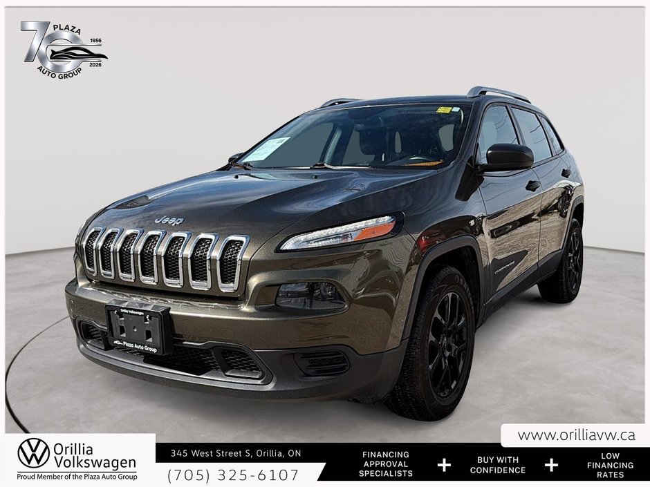 2015 Jeep Cherokee Sport 3.2L V6 | Cold Weather Group | Trailer Tow Group
