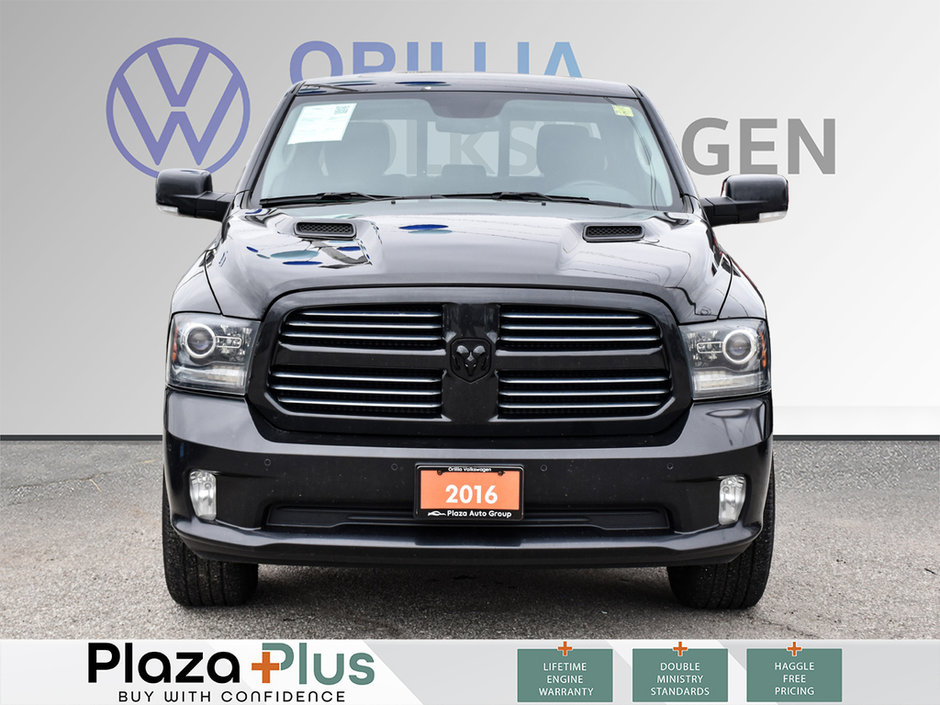 2016 Ram 1500 Sport SPORT | 4X4 | LEATHER SEATS | SUNROOF | CLEAN CARFAX ONE OWNER