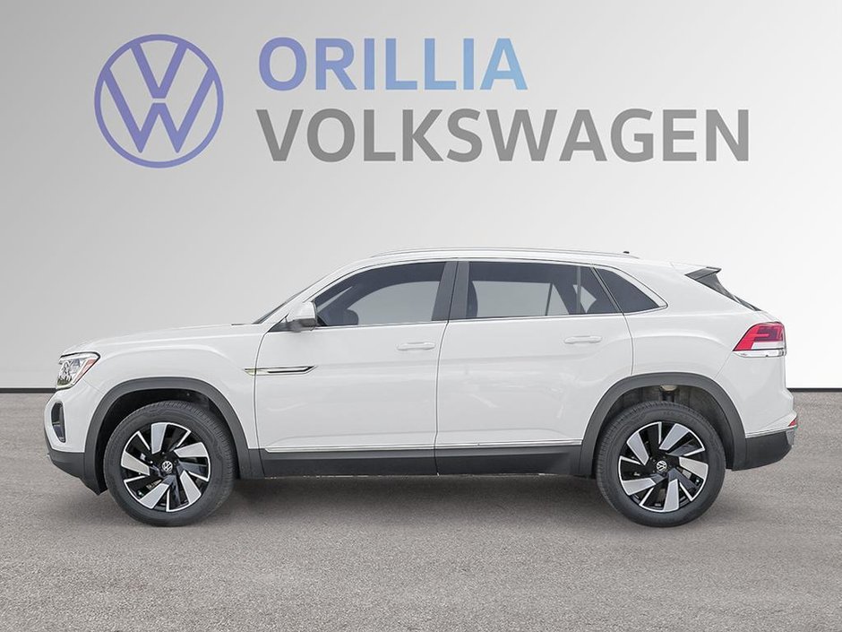 2025 Volkswagen Atlas Cross Sport Highline Black Wheel Package / Oryx White Pearl