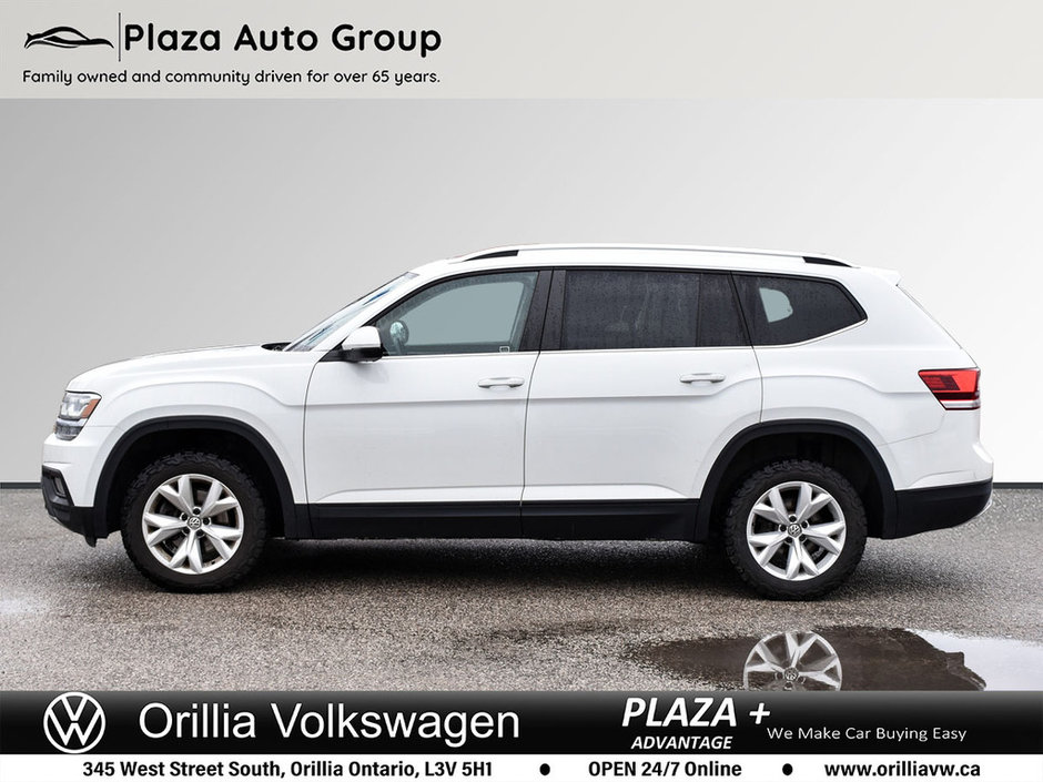 2018 Volkswagen Atlas COMFORTLINE HEATED LEATHER SEATS | ONE OWNER | LOW KM |