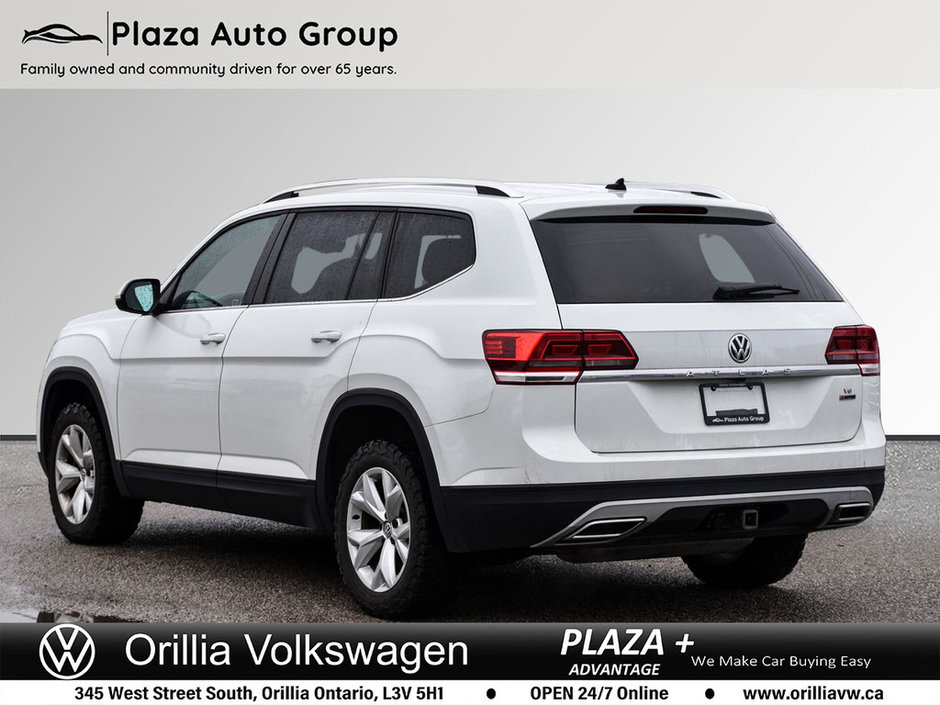 2018 Volkswagen Atlas COMFORTLINE HEATED LEATHER SEATS | ONE OWNER | LOW KM |