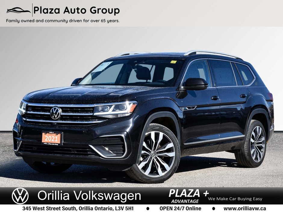 2021 Volkswagen Atlas EXECLINE LEATHER | ONE OWNER | REMOTE START