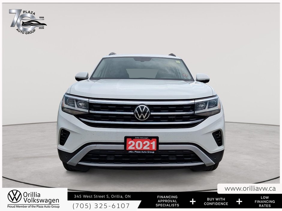 2021 Volkswagen Atlas Comfortline Heated steering wheel | Power driver's seat