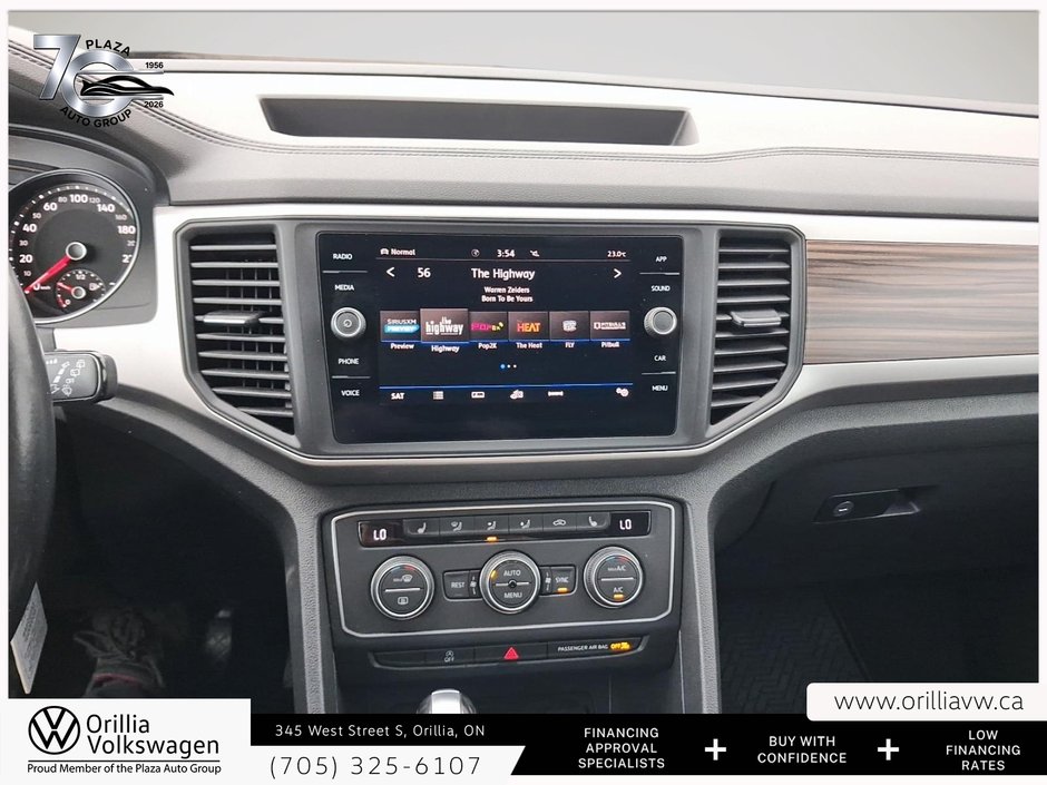 2021 Volkswagen Atlas Comfortline Heated steering wheel | Power driver's seat