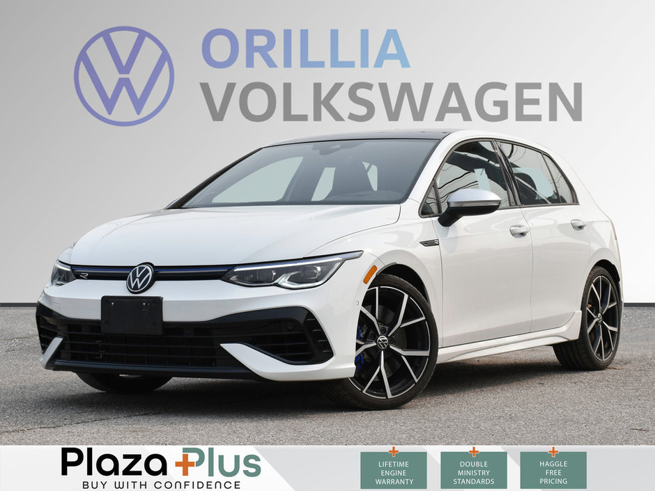 2024 Volkswagen Golf R BASE CPO | MANUAL! | LOW KM | 4MOTION AWD | SUNROOF | HEATED + VENTILATED SEATS