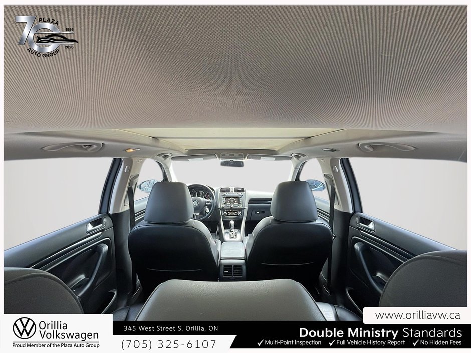 2014 Volkswagen Golf Wagon Comfortline Steering Audio Controls | Leatherette Seats