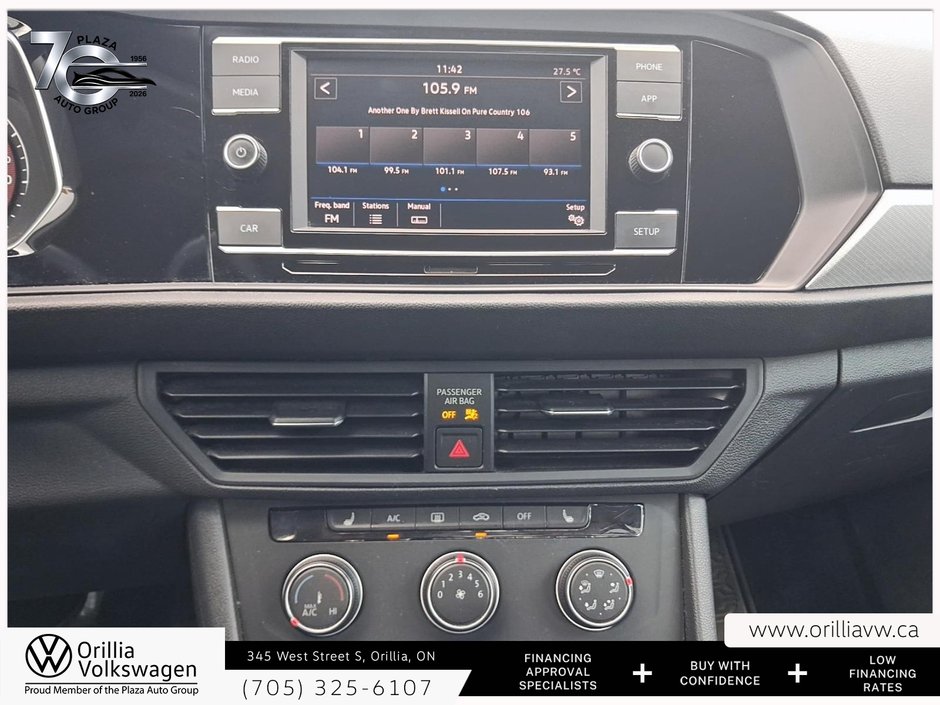 2019 Volkswagen Jetta Comfortline heated front seats | Apple CarPlay and Android Auto