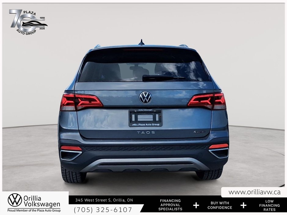 2022 Volkswagen Taos Comfortline Push-Button Start | Wireless phone charging