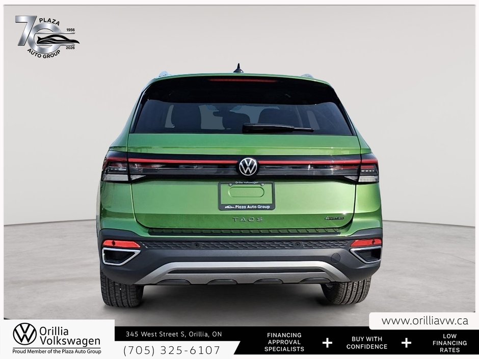 2025 Volkswagen Taos Highline Leather seating | Heated and Ventilated front seats