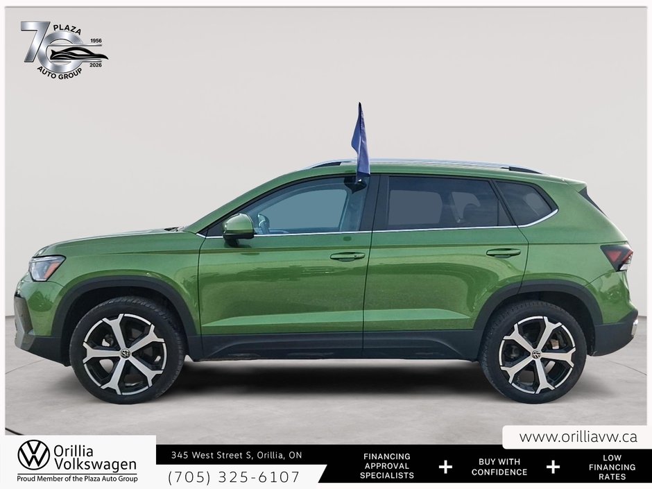 2025 Volkswagen Taos Highline Leather seating | Heated and Ventilated front seats