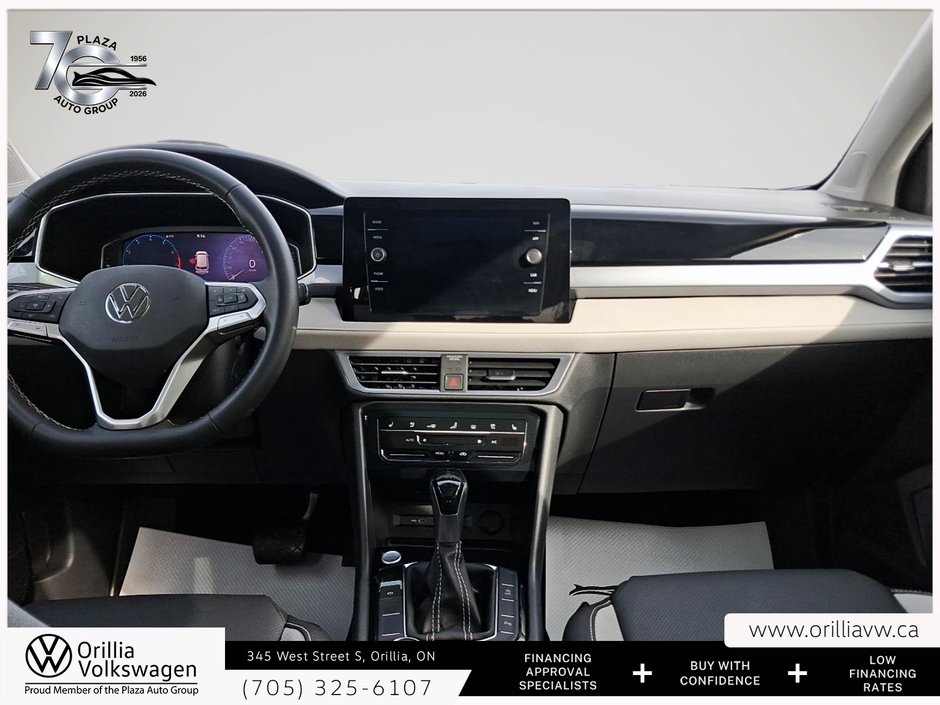 2025 Volkswagen Taos Highline Leather seating | Heated and Ventilated front seats