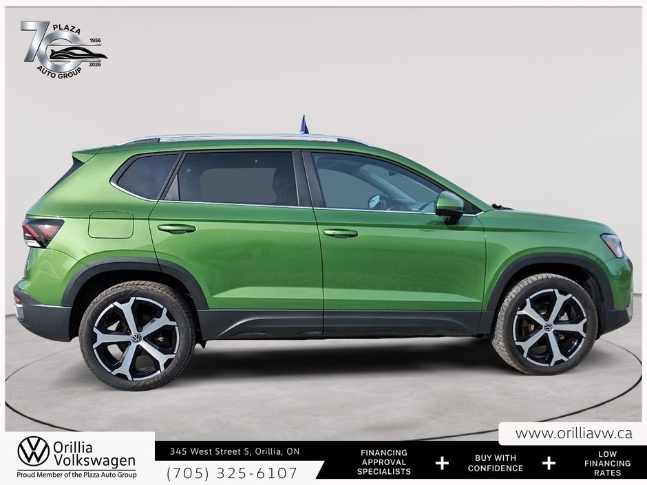 2025 Volkswagen Taos Highline Leather seating | Heated and Ventilated front seats