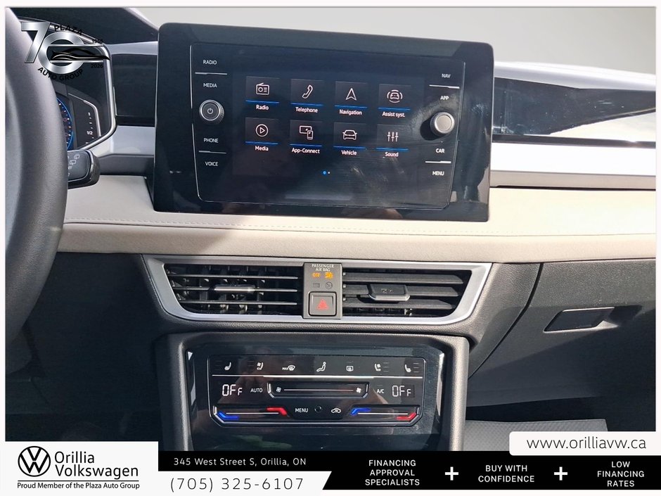 2025 Volkswagen Taos Highline Leather seating | Heated and Ventilated front seats
