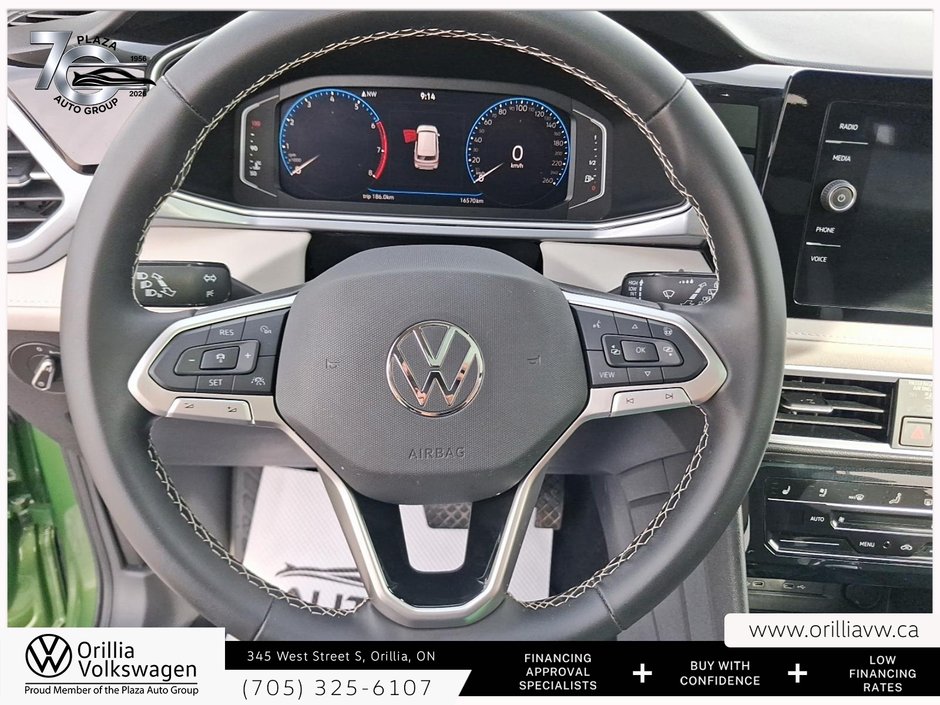 2025 Volkswagen Taos Highline Leather seating | Heated and Ventilated front seats