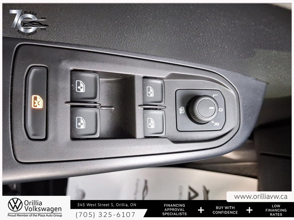 2025 Volkswagen Taos Highline Leather seating | Heated and Ventilated front seats