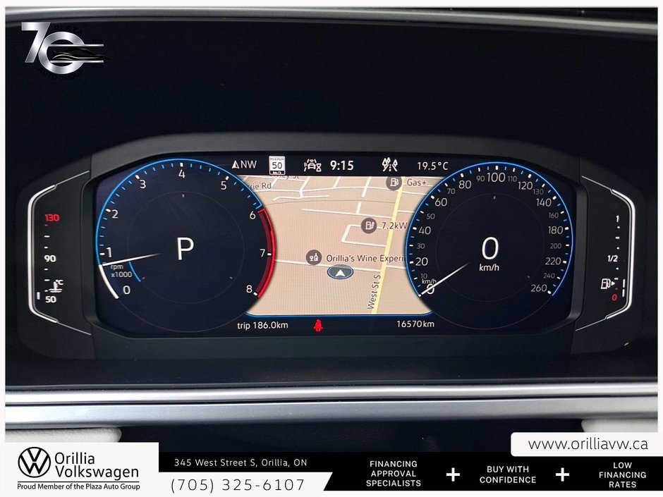 2025 Volkswagen Taos Highline Leather seating | Heated and Ventilated front seats