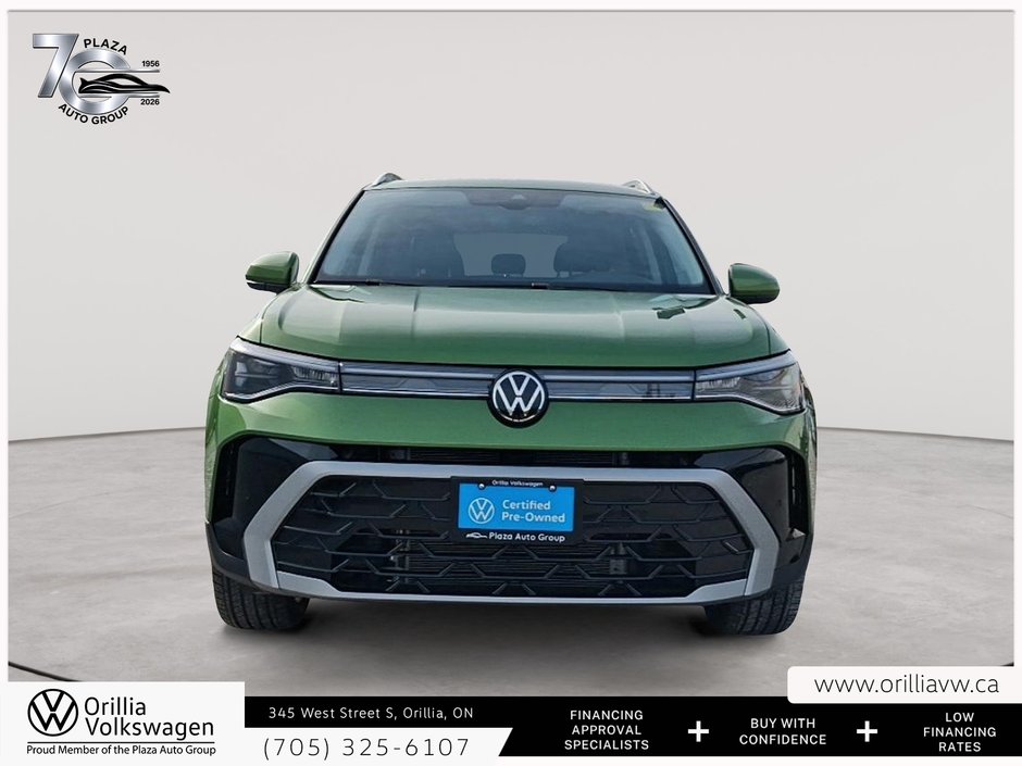 2025 Volkswagen Taos Highline Leather seating | Heated and Ventilated front seats