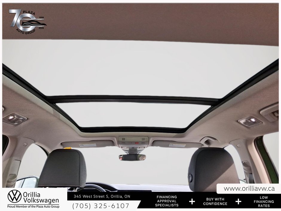 2025 Volkswagen Taos Highline Leather seating | Heated and Ventilated front seats
