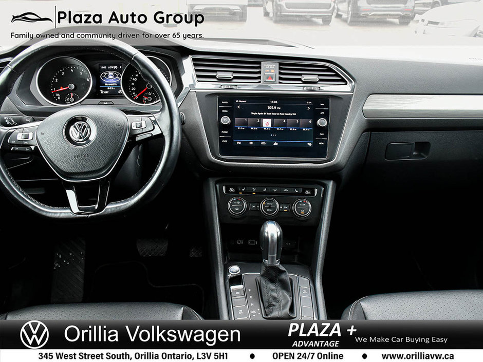 2018 Volkswagen Tiguan COMFORTLINE LOW KILOMETERES | GREAT PRICE | PUSH BUTTON START | LEATHER SEATS